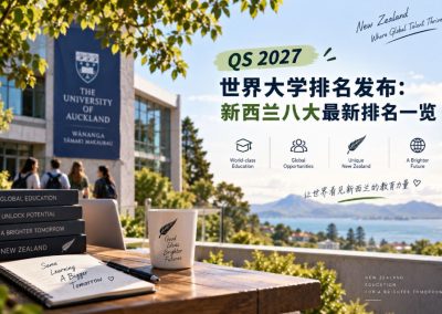 QS 2027世界大学排名发布：新西兰八大最新排名一览